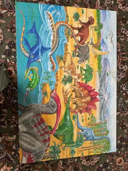 Photo of free Two Giant Floor Puzzles (Darby Green GU46) #2