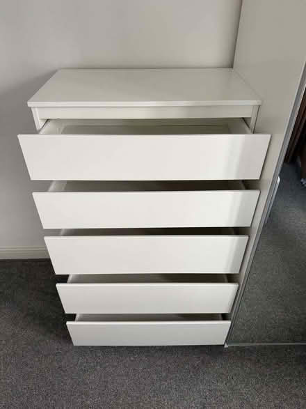 Photo of free Malm 5 Chest of Drawers For Sale~ Very Specious (Hounslow TW4) #2