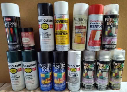 Photo of free Assortment of spray paint (Saugus) #1