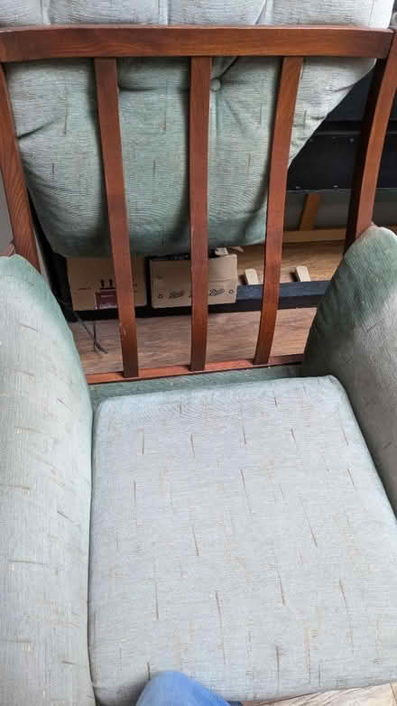 Photo of free X2 chairs for upholstery (Horsham) #3