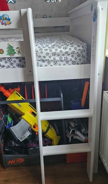 Photo of free Child's mid sleeper bed (Welling DA15) #3