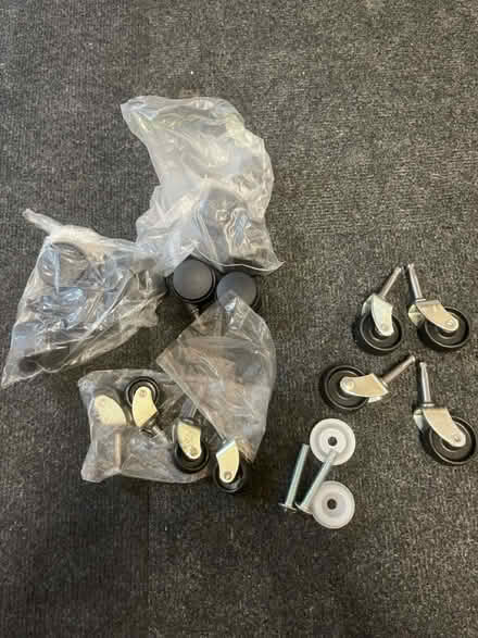 Photo of free New castors (Fetcham) #1