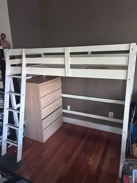Photo of free Kids twin loft bed and dresser (NW DC Petworth) #1
