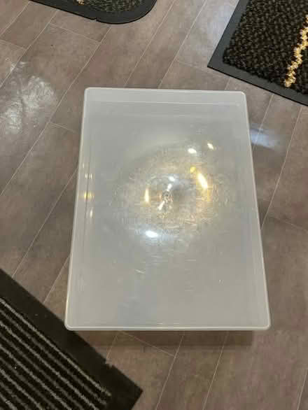 Photo of free Clear Storage box (Jennetts park RG12) #2