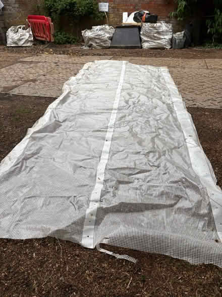 Photo of free Tarpaulins taken off scaffolding (Newtown, Witchampton) #2