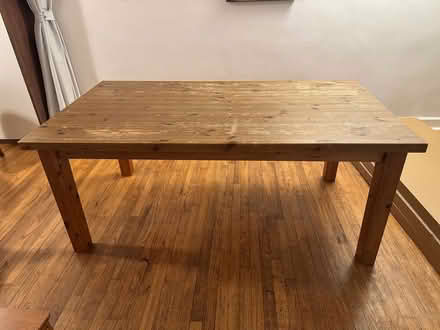 Photo of free Wood table and chairs (Dobbs Ferry) #4