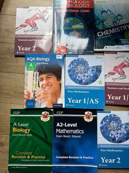 Photo of free A level books (Crabbs Cross B98) #2