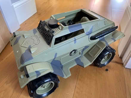 Photo of free Toy action man type army tank (Craiglockhart EH14) #1