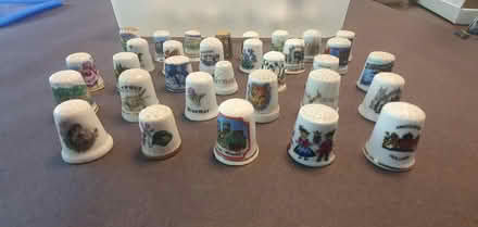 Photo of free Ceramic decorative thimbles (Derby) #1