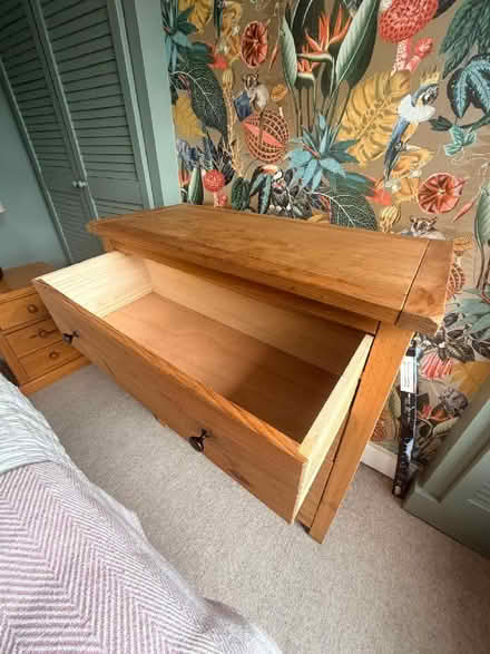 Photo of free Wooden 4 drawer chest of drawers (Hanwell W7) #3