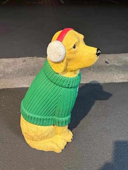 Photo of free Large plastic battery-operated dog (1075 Valencia Avenue) #2