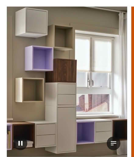 Photo of free 4 IKEA EKET cubes Peach colour (Hampstead, mw3) #2