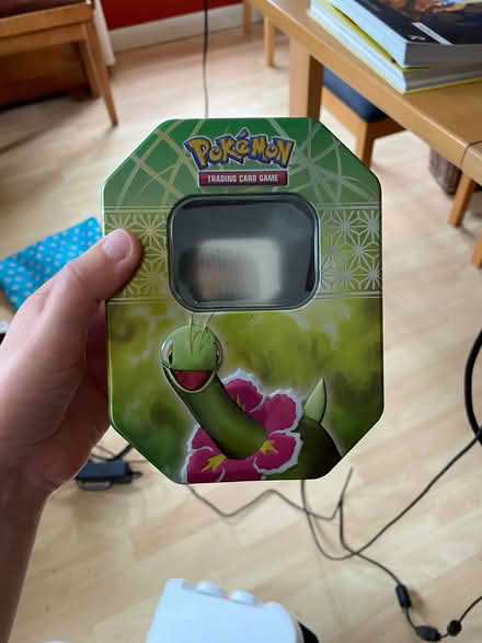 Photo of free Pokemon Meganium TCG tin (New Bilton CV22) #1