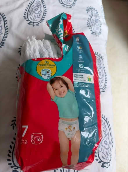 Photo of free Open bag of diapers - Size 7 (Kidbrooke SE3) #1