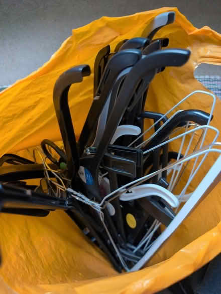 Photo of free Approx 40 plastic clothing hangers (Leyton, E10) #2