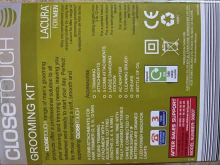Photo of free CloseTouch Grooming Kit (West Bridgford NG2) #1