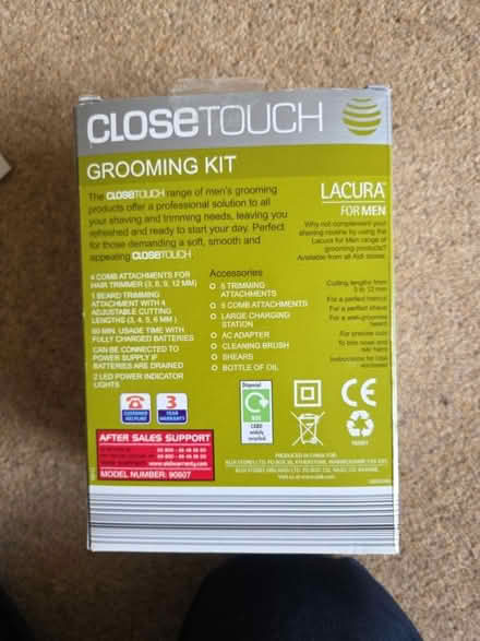 Photo of free CloseTouch Grooming Kit (West Bridgford NG2) #3