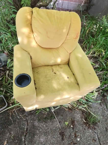Photo of free Uncomfortable toddler recliner (Greenwood and 145) #2