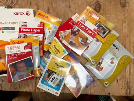 Photo of free Lots of old photo printing paper (Near Bottisham CB25) #2