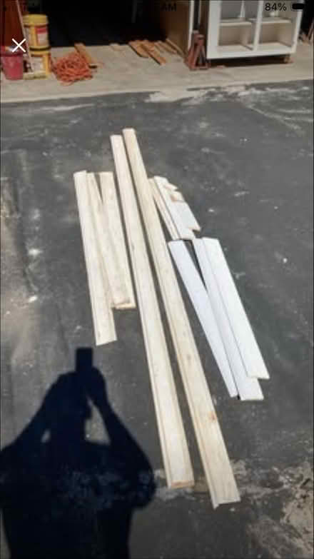 Photo of free 45+ feet baseboard trim (Winsted) #1