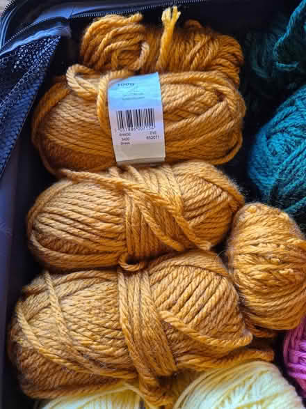Photo of free Chunky Yarn - mustard (Dublin 8) #1
