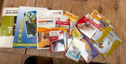 Photo of free Lots of old photo printing paper (Near Bottisham CB25) #1