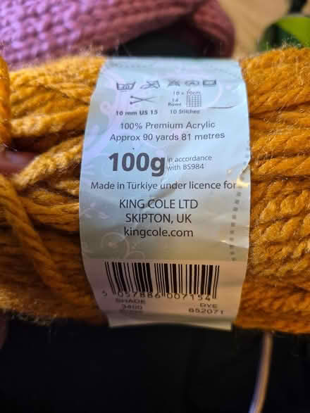 Photo of free Chunky yarn - green (Dublin 8) #1