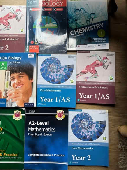 Photo of free A level books (Crabbs Cross B98) #1