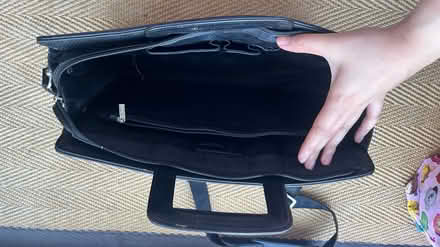 Photo of free Leather work briefcase/ bag (HA1 Harrow) #2