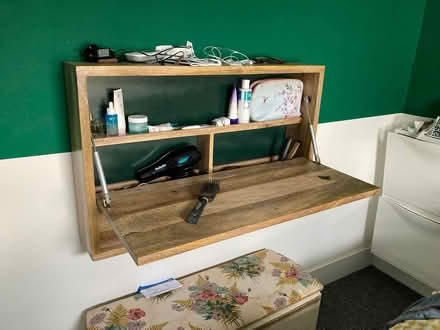 Photo of free Fold out wooden desk (Queen's Park BN2) #2