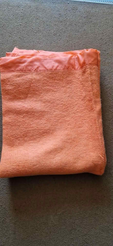 Photo of free Orange blanket (Upper Wellsway) #1