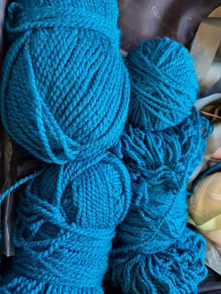 Photo of free Chunky yarn - petrol blue (Dublin 8) #1