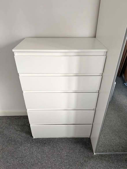 Photo of free Malm 5 Chest of Drawers For Sale~ Very Specious (Hounslow TW4) #3