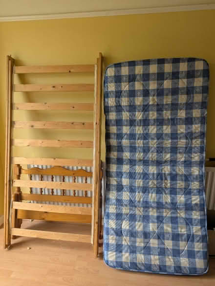 Photo of free Bed frame with mattress (Norbury) (Norbury sw16) #2