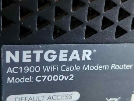 Photo of free Netgear C7000v2 Cable Modem/Router (SE Denver) #2