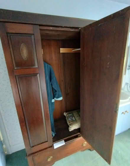 Photo of free Antique Wardrobe (Burbage SK17) #2