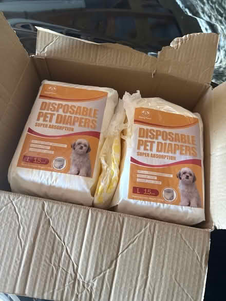 Photo of free Pet nappies! (Chichele College area NN10) #1