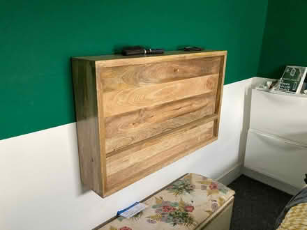 Photo of free Fold out wooden desk (Queen's Park BN2) #3