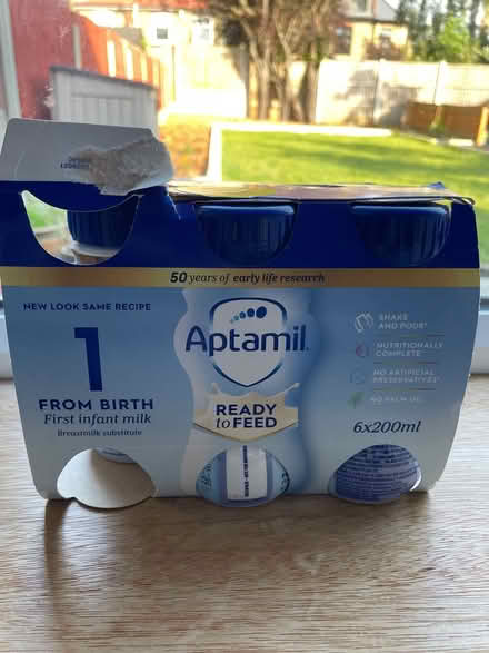 Photo of free Aptamil baby formula (Redbridge IG1) #2