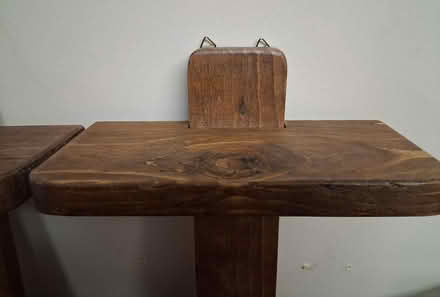 Photo of free 2 x wooden shelves for candles, etc (Brixton SW9) #3