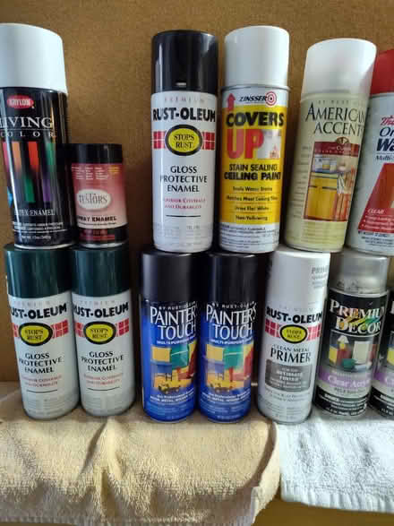 Photo of free Assortment of spray paint (Saugus) #3