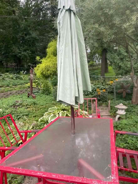 Photo of free patio table (New Hope. 55427) #1