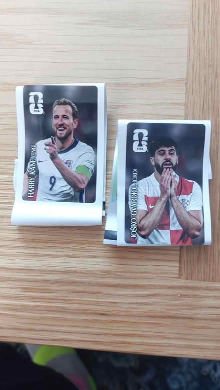 Photo of free x2 panini cocoa cola stickers (dorset BH12) #1
