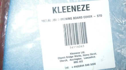 Photo of free Metallised Ironing Board Cover STD (langport) #1