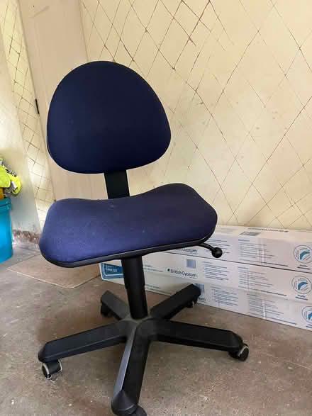 Photo of free Ikea Blue Chair (BR6) #1