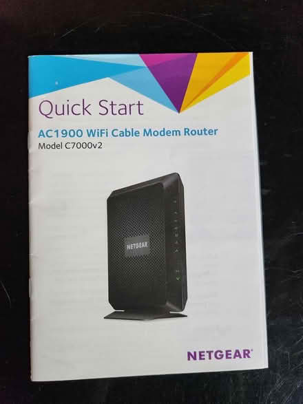Photo of free Netgear C7000v2 Cable Modem/Router (SE Denver) #3