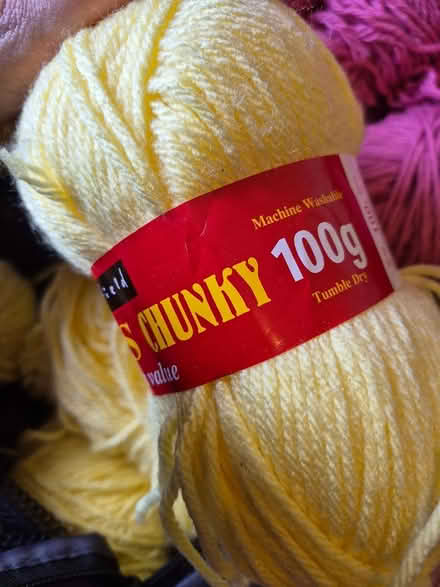 Photo of free Chunky yarn - yellow (Dublin 8) #1