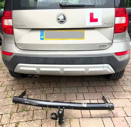 Photo of free Trailer hitch assembly for Skoda Yeti. New and unused. (Woodmancote GL11) #2