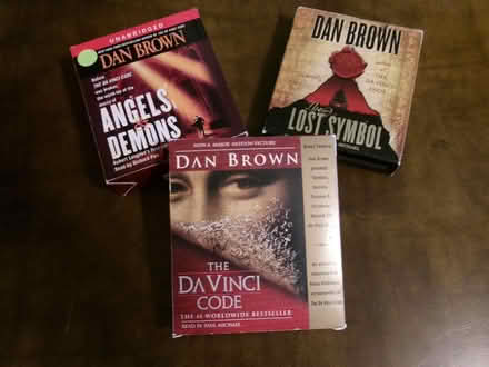 Photo of free Dan Brown Audio CDs (Northwest Frederick) #1