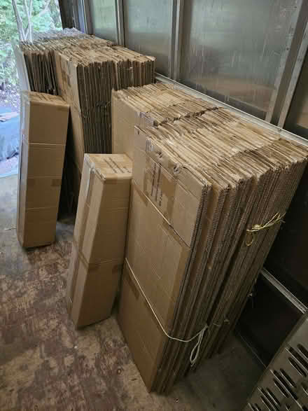 Photo of free Long Narrow Cardboard Boxes, two sizes approx 90 x 20 x 20cm (Westbere CT2) #3